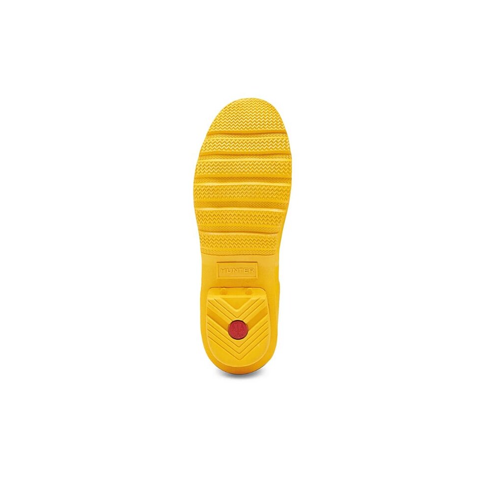 New Hunter Women's Original Tall Waterproof Rain Boots Size 8 Yellow Adjustable - Picture 4 of 4